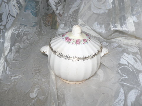 Vintage Vanity Fair Limoges Sugar Bowl