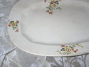 Vintage Edwin M Knowles Ivory Platter