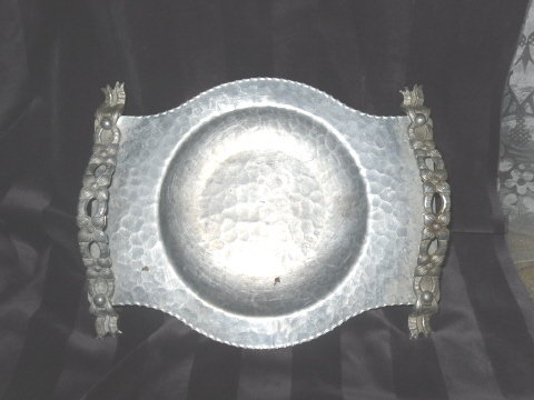 Vintage Hand Wrought Creations by Rodney Kent Aluminum Basket