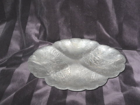 Vintage Aluminum Dish made by The Foreman Family Inc.
