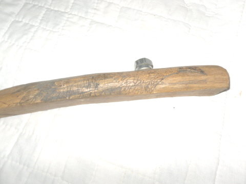 Vintage Native American Hand Carved Wood Pipe