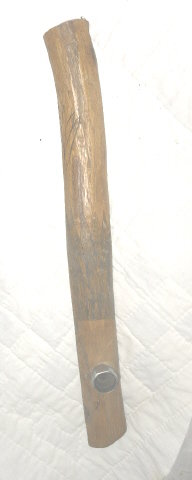 Vintage Native American Hand Carved Wood Pipe