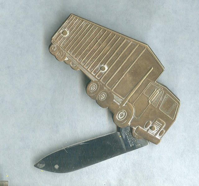 Vintage Taylor Cutlery Truck Pocket Knife