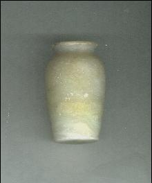 Antique Miniature Carved Jade Vase