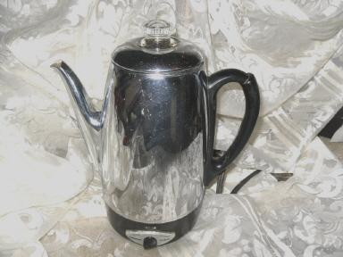 vintage Sunbeam Deluxe Coffee Percolator