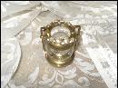 Vintage Jeweled Glass Toothpick Holder **LOOK**