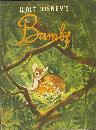 Vintage 1941 First Edition Walt Disney Bambi Book w/Lithograph Illustrations