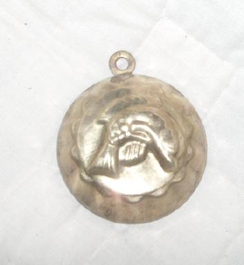 Vintage Miniature Brass Fish Mold