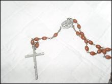 Vintage Italian Rosary Beads w/Crucifix