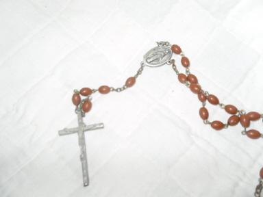 Vintage Italian Rosary Beads w/Crucifix