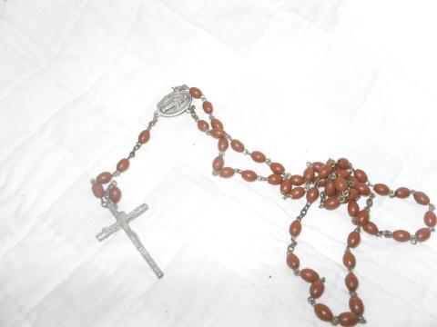 Vintage Italian Rosary Beads w/Crucifix