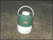 Vintage 2 Gallon Coleman Drink Cooler Dispenser Jug