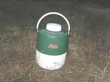 Vintage 2 Gallon Coleman Drink Cooler Dispenser Jug