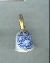 Vintage Miniature Porcelain Bell