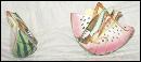 Vintage Art Pottery Salt & Pepper Shaker Set