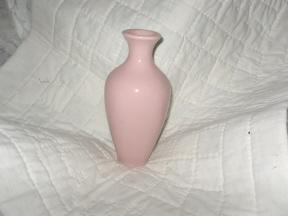Vintage Pink TAC Trenton Art Pottery Vase