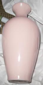 Vintage Pink TAC Trenton Art Pottery Vase