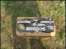 Vintage Wood Shipping Crate w/.Paper Label