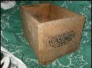 Vintage National Telephone Company Wood Crate