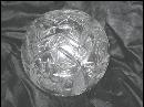 Vintage Large Crystal Rose Bowl