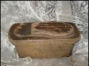 Vintage Rustic Wood Shoe Shine Stand Box