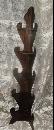 Vintage Tall Wooden Corner Shelf