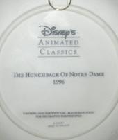 Disney's Hunchback of Notre Dam Collector Plate