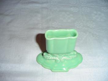 Antique Cowan Art Pottery Seahorse Vase