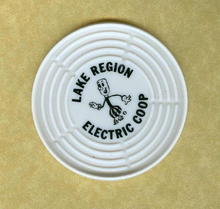 SALE Reddy Kilowatt Coaster Set