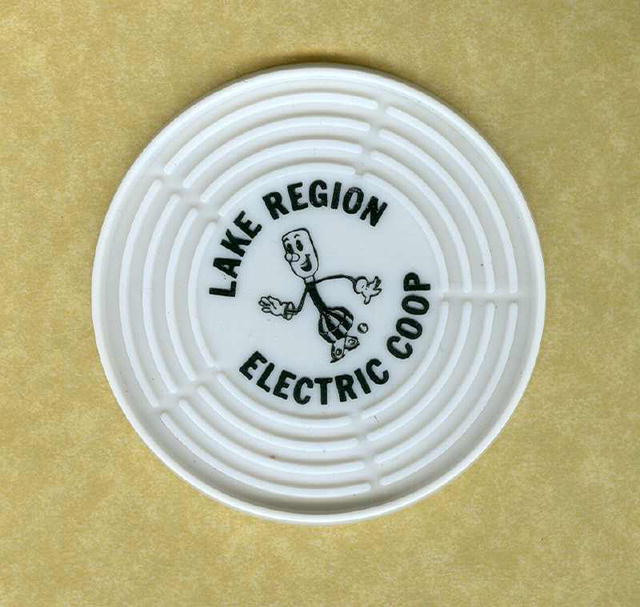 SALE Reddy Kilowatt Coaster Set