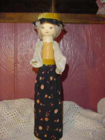 Vintage Bottle Doll