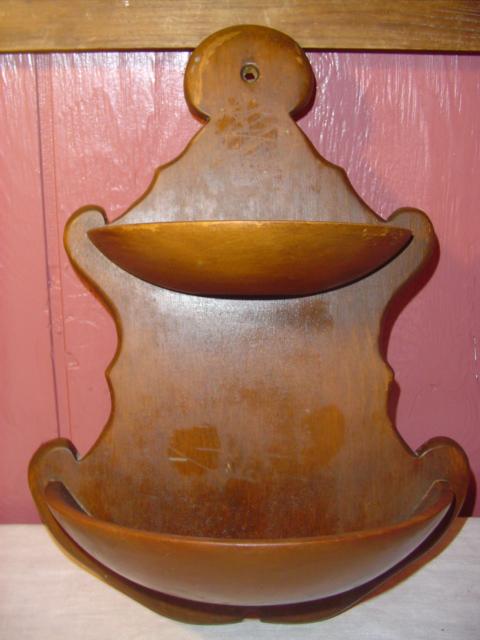 Unusual Wooden Double Wall Pocket