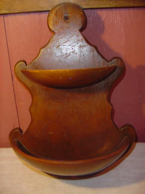 Unusual Wooden Double Wall Pocket