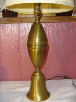50's Modern Metal Table Lamp