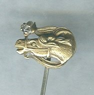 Antique Horse Hat Pin **GOLD**??