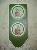Hand Painted Strawberry Wall Hanging