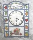 Fruit Stand Kitchen Clock
