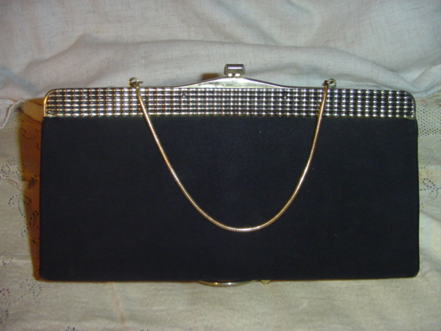 Black Clutch Hand Bag