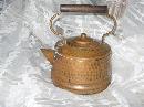 Vintage Hand Hammered Copper Teapot