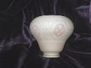 Vintage Art Nouveau Cased Glass Light Shade