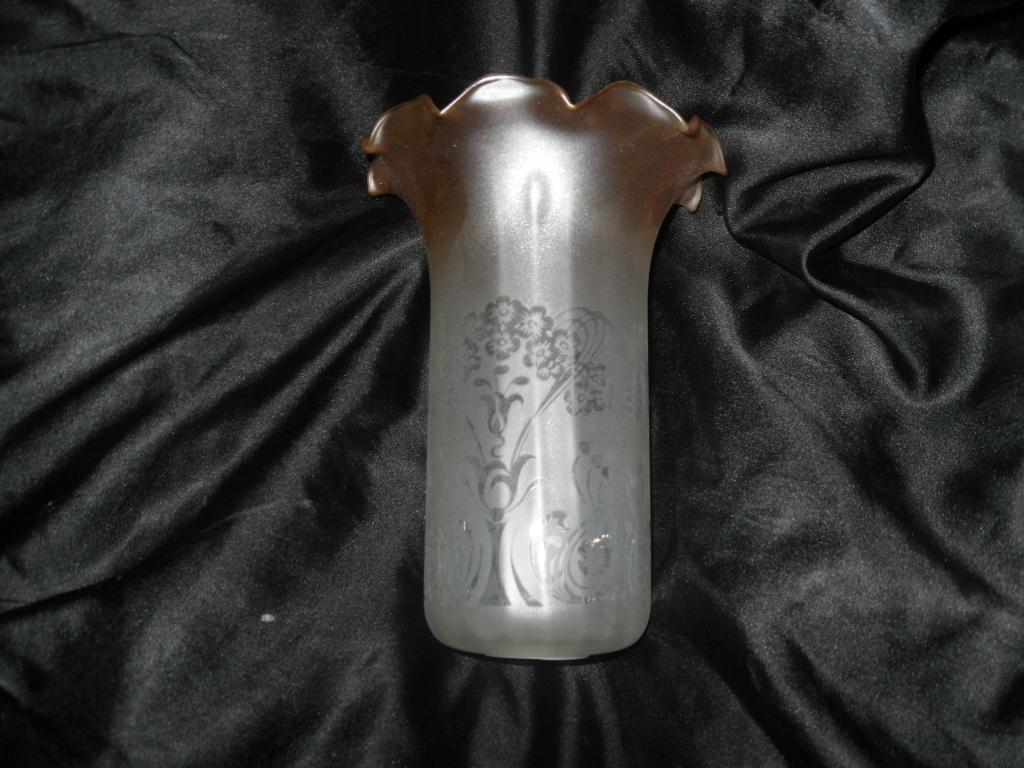 Vintage Satin Frosted Lamp Shades **Set of 3**
