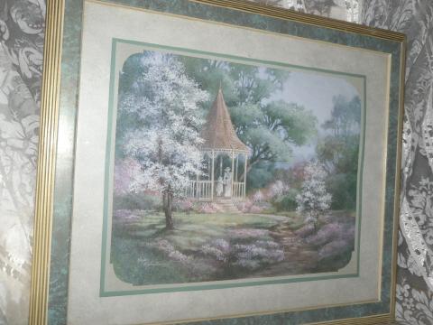 Homco Home Interior Large Gazebo Picture