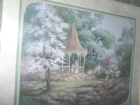 Homco Home Interior Large Gazebo Picture