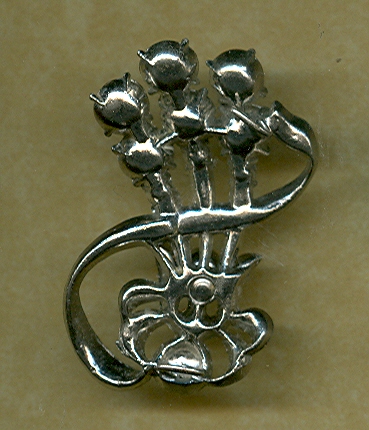 Art Nouveau Hair Ornament