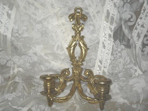 Home Interiors Double Wall Sconce