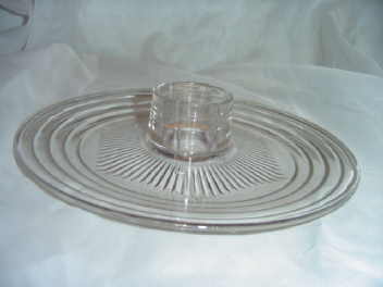 Safe Serv Glass Serving Dish