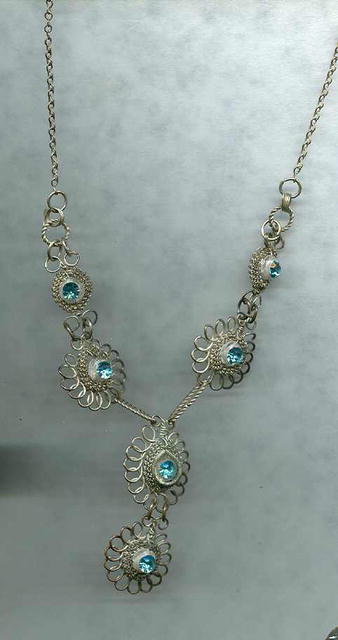 Vintage Filagree Necklace **Book Piece**