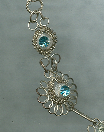 Vintage Filagree Necklace **Book Piece**