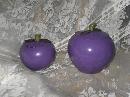 Vintage Plum Canister Set or Cookie Jar