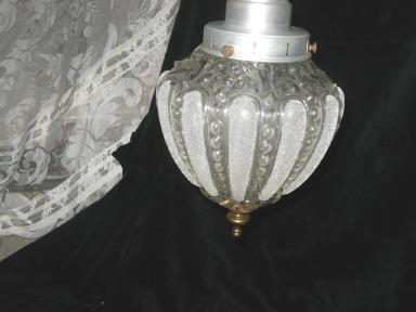 Vintage Single Drop Hanging Light Fixture